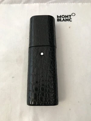 Montblanc Leather crocodile hard Case, for 2 Pens- Excellent condition - Image 1 of 4