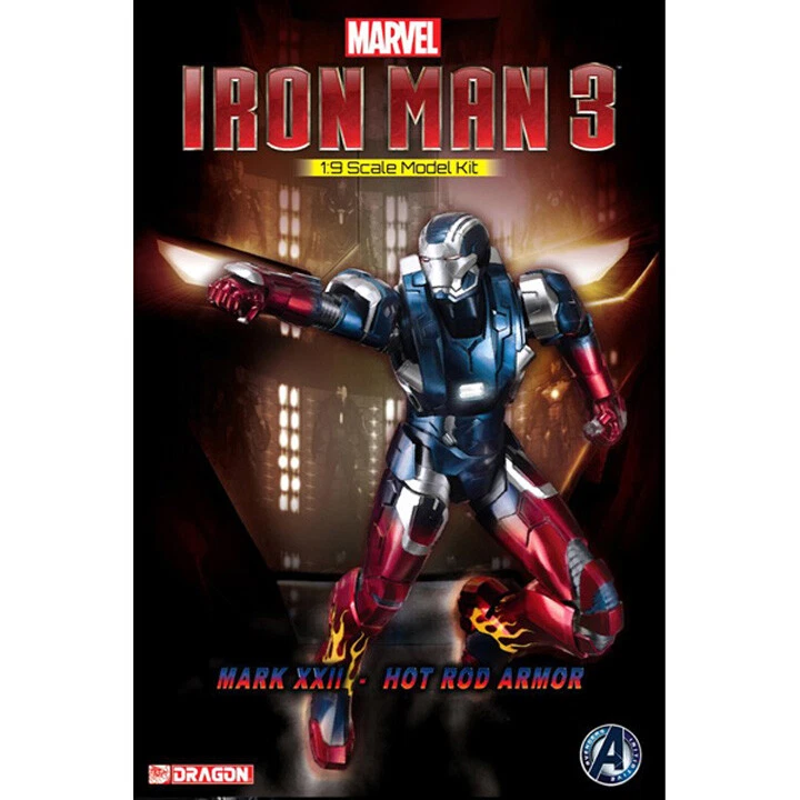 Dragon #38332 1/9 Iron Man 3 - Mark XXII - Hot Rod Armor Model Kit - Image 1 of 1