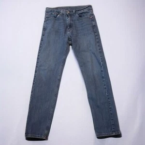 Pantalones de mezclilla azules de corte regular Levi's Red Tab 505 para hombre - Imagen 1 de 13
