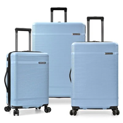 Travel Select Jaylen 3Pc Hardside Spinner Luggage Set w/ USB Port - Light Blue - Image 1 of 4