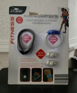 Motion Activated Light Set - Fitness: Nighttime Running, Yoga, Biking, Walking - Picture 1 of 3