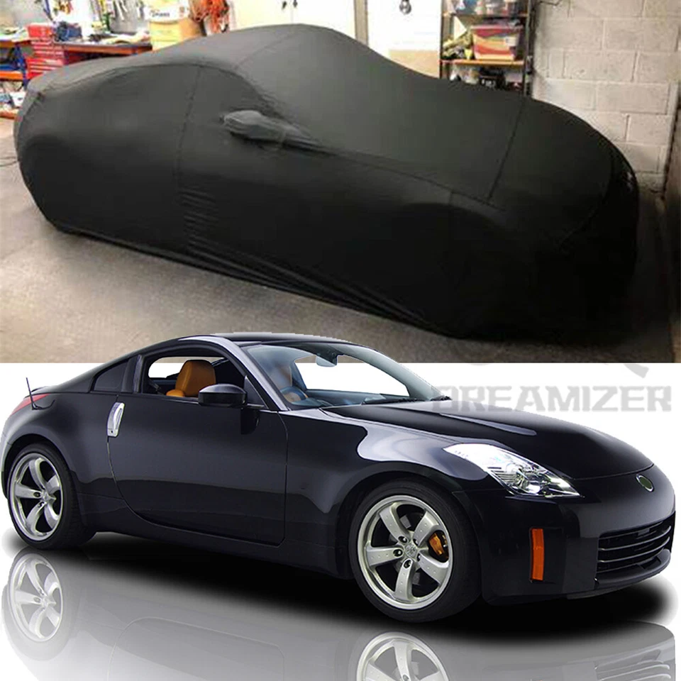 Cubierta interior elástica satinada completa resistente al polvo para Nissan 350Z 370Z Foto 1 de 4