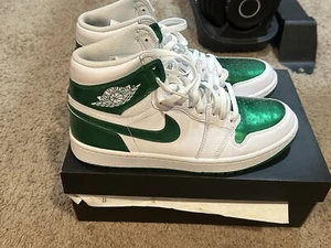 Air Jordan 1 Golf High 10.5 White Pine Green Dq0660130 - Picture 1 of 5