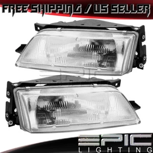 Headlights Headlamps for 1995-1996 1999 NISSAN MAXIMA - Left Right Sides Pair - Picture 1 of 2