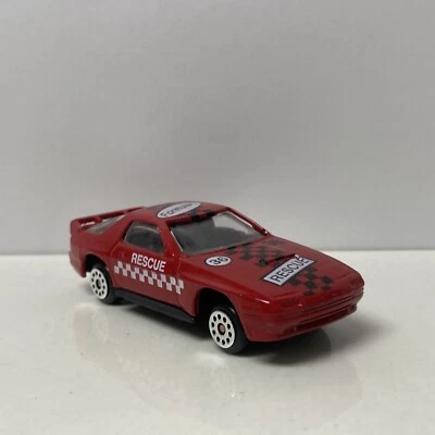 罕见 1/64 比例红色 Zee 马自达 RX7 RX-7 D90 全新散装 — 第 1/4 张图片