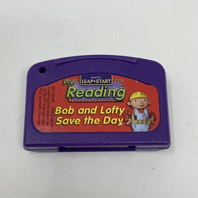 LeapPad Leap Start Pre Reading Bob and Lofty Save The Day Game Cartridge - Image 1 of 3