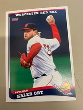 Kaleb Ort 2021 Worcester  Red Sox Team Card
