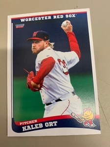 Kaleb Ort 2021 Worcester  Red Sox Team Card