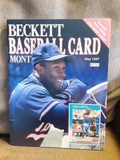 Beckett Baseball Card Monthly Issue 27, V. 4. #4 May 1987 , Kirby Puckett