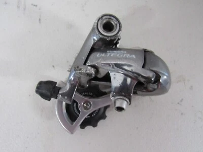 Desviador trasero Shimano Ultegra RD-6600 10 velocidades - jaula corta gris hielo Foto 1 de 4