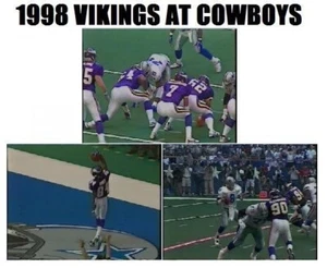 1998 Minnesota Vikings at Dallas Cowboys DVD Thanksgiven - Picture 1 of 1