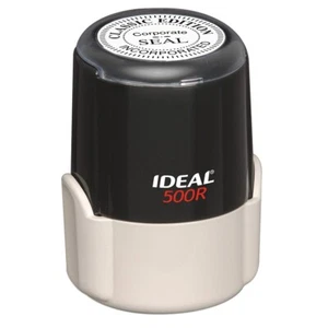 Custom school stamp Trodat 46050 Round Rubber Self Inking Stamp - Picture 1 of 7