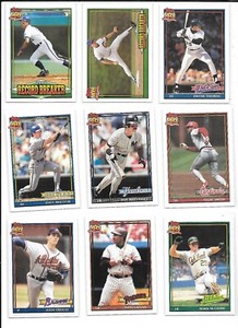 1991 Topps Baseball Pick Your Star