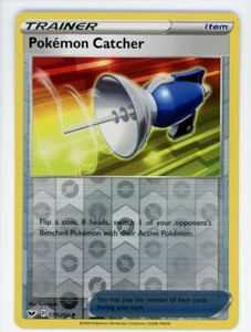Pokemon Catcher 175/202 Reverse Holo Trainer Sword & Shield Base Set NM/MT - Picture 1 of 1