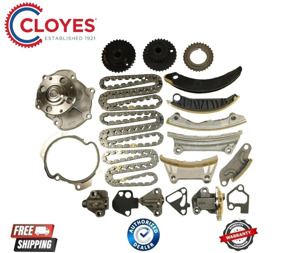 Kit de cadena de distribución del motor Cloyes Gear & Product 90753SWP apto para Chevy Caprice 12-17 Foto 1 de 1