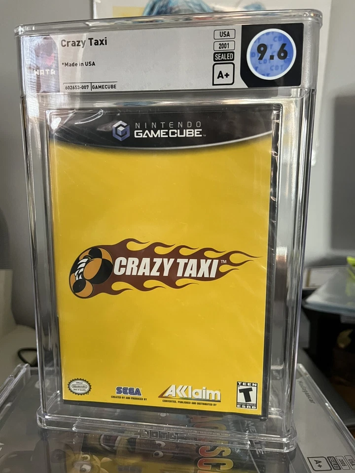 Crazy Taxi Nintendo Gamecube WATA 9.6 A+ Sealed - Image 1 of 1