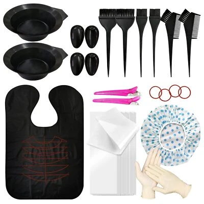 SNAILGARDEN 47 Stk Haar Färbe Set Haare Färben Zubehör Haar Färben Kit mit Ha... - Bild 1 von 4