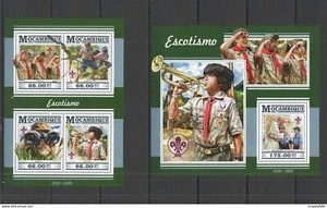 ST2303 2015 ORGANIZACIÓN MOZAMBIQUE SCOUTING BOY SCOUTS KB+BL MNH - Imagen 1 de 1