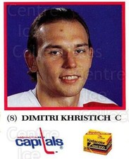 1991-92 Washington Capitals Kodak #14 Dimitri Khristich