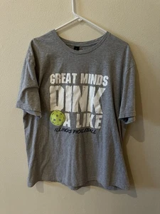 Herren T-Shirt Größe (XL) Great Minds Dink A Like Illinois Pickleball - Bild 1 von 3