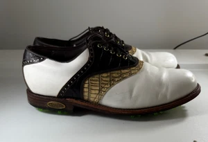 Footjoy Premiere Classics Dry Herren Leder Golfschuhe 50501 USA 11B - Bild 1 von 8