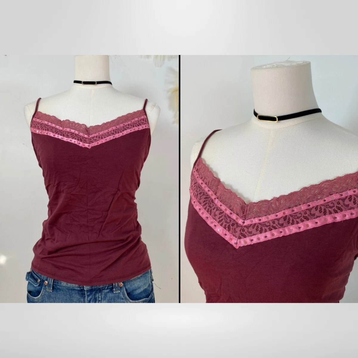 Camiseta Básica De Manga Casquillo Acanalada Para Mujer, Cuello Redondo