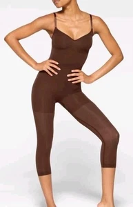 Skims tuta gatto scolpita senza cuciture donna cacao taglia XL - Foto 1 di 10