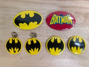 Konvolut Vintage Batman Pinbacks Pins / Buttons - 60er 70er Jahre  - Bild 1 von 7