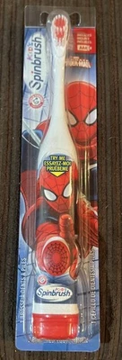 2013 Ultimate Spider-Man Kids Spinbrush Powered Toothbrush Marvel  New - Image 1 of 2