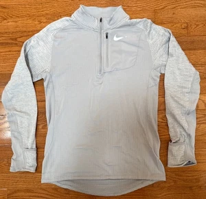 Nike Running 1/4 Zip Dri-fit Long Sleeve Athletic Casual Pullover Women’s S - Picture 1 of 8