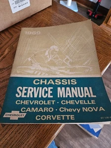 1969 Chevrolet Chassis Service Manual ORIGINAL Repair Shop - Best Print Quality - Picture 1 of 5