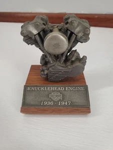 HARLEY DAVIDSON LIMITED EDITION Pewter KNUCKLEHEAD ENGINE REPLICA  99900-96V - Picture 1 of 6