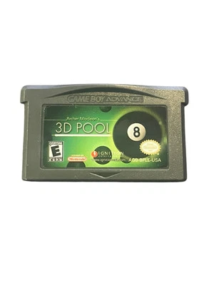 Archer MacLean's 3D Pool (Nintendo Game Boy Advance) AUTHENTIC CLEANED TESTED - Image 1 of 2