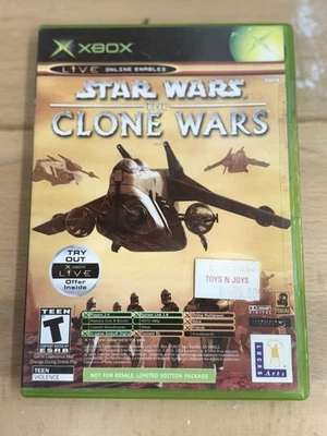 Star Wars The Clone Wars / Tetris Worlds (Original Xbox System) CIB Complete! - Image 1 of 4