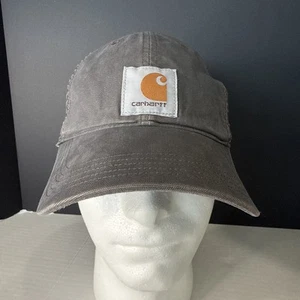 Carhartt Mesh Snapback Logo Truckermütze dunkelgrau gebraucht, in einwandfreiem Zustand - Bild 1 von 11