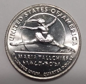 2023-D BU Maria Tall Chief Quarter - Picture 1 of 2