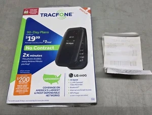 🔥 TRACFONE Lg 440G 3G 1.3 MP Camera New Factory Sealed W/ Receipt 2014 - Picture 1 of 10