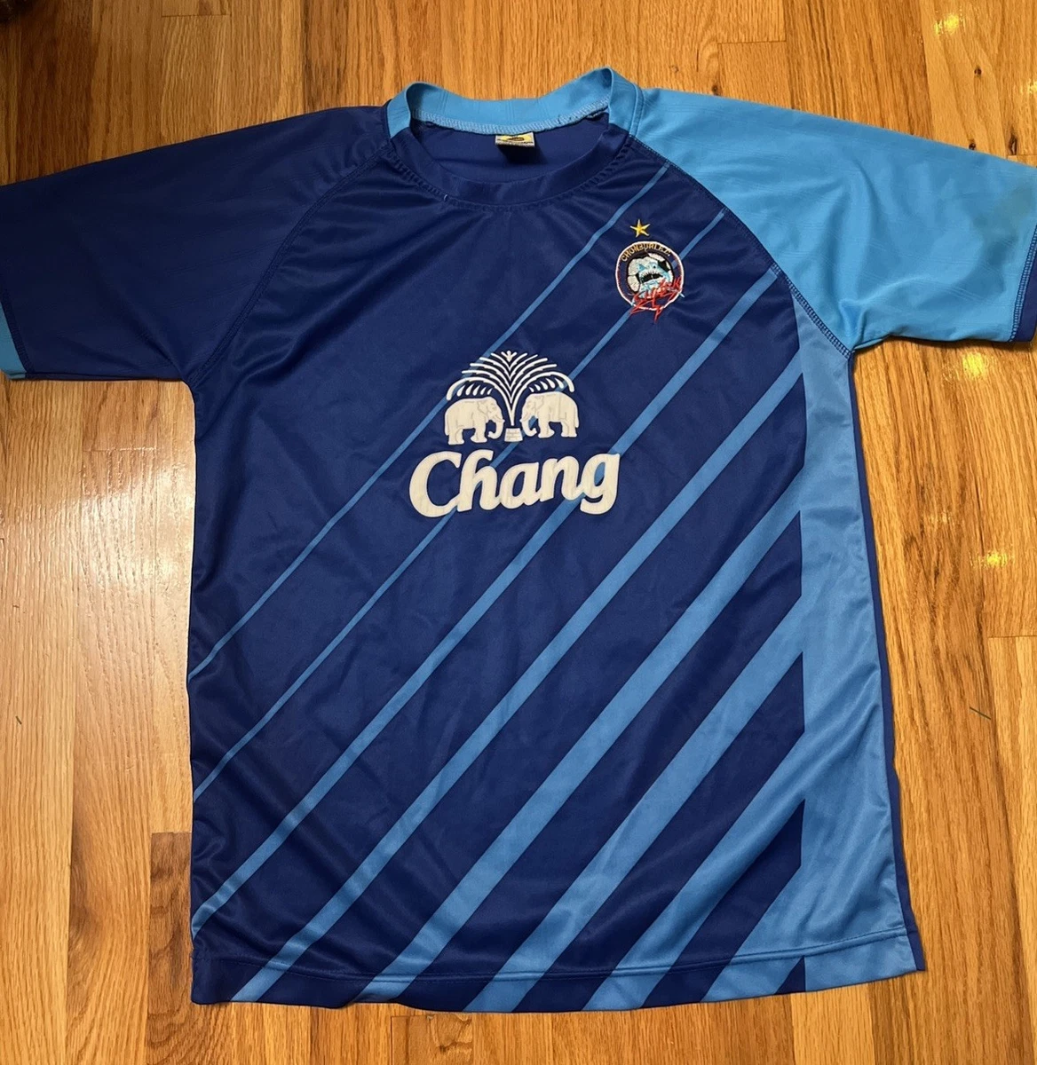 ウェア SOL Thai logo Soccer Shirts NAVY XL ウェア sol Thai logo