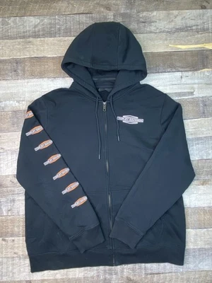 Sudadera con Capucha Harley-Davidson Para Hombre XL Cremallera Completa Gráfico Estampado Manga Logo Foto 1 de 4