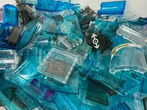 LEGO Windows Doors - Choose Your Color - Transparent Panels Prison Door Frames - Picture 1 of 45