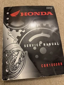 Honda 2004 CBR 1000 RR service manual - Picture 1 of 3