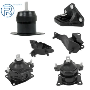 Juego de montaje de motor y transmisión de 6 piezas para Honda Accord DX LX EX EX-L sedán/cupé - Imagen 1 de 14