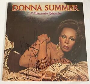 Donna Summer Autographed Album (JSA)