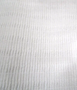 Coperta intera/regina West olmo tinta unita bianca cotone morbido maglia 80" x 84" - Foto 1 di 9