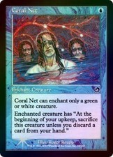 Coral Net - Foil New MTG Torment Magic 2B3