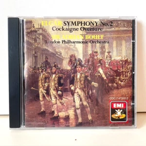 Elgar Symphony No.2 Cockaigne Overture CD Sir Adrian Boult London Philharmonic - Picture 1 of 2
