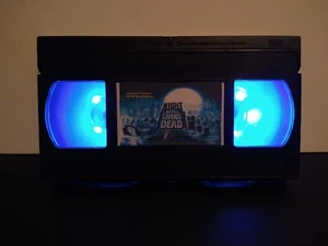 Strobing Night Of The Living Dead VHS Night Light! Romero Not Dvd Bluray - Picture 1 of 1