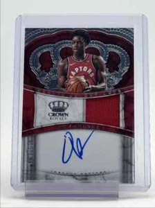 OG ANUNOBY 2017-18 CROWN ROYALE RPA ROOKIE JERSEY PATCH RC AUTO 013/199 - Picture 1 of 2