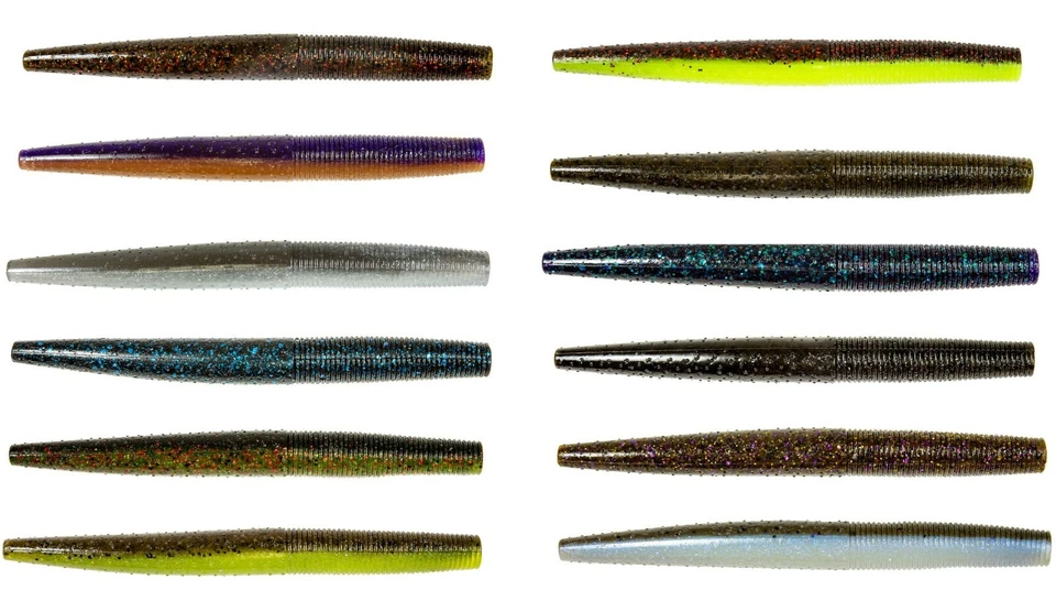 Z-Man Giant TRD 6 in Ned Rig Fishing Bait Oversize Zman ElaZtech Stickworm 6 pk - Image 1 of 1