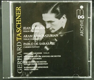 Gerhard Taschner Violin Concerto CD Sibelius Khachaturian Import FREE SHIP - Bild 1 von 3